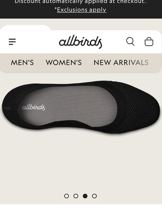 allbirds Shoes - Allbirds Women's Tree Breezer flat knit $109 casual knit black grey spring 8.5